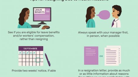 Resignation Letter Examples Due to Health Issues